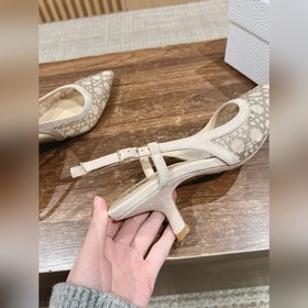 #Dior 2025 весна-лето, новая коллекция туфель на высоком каблуке 