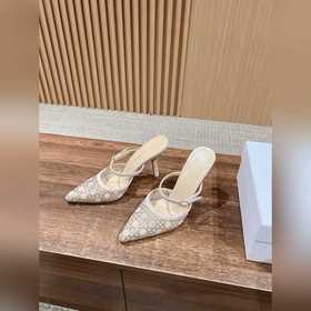 #Dior 2025 весна-лето, новая коллекция туфель на высоком каблуке 