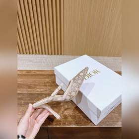 #Dior 2025 весна-лето, новая коллекция туфель на высоком каблуке 