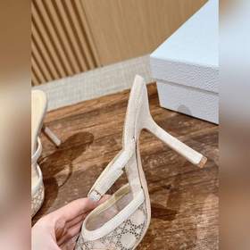 #Dior 2025 весна-лето, новая коллекция туфель на высоком каблуке 