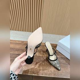 #Dior 2025 весна-лето, новая коллекция туфель на высоком каблуке 