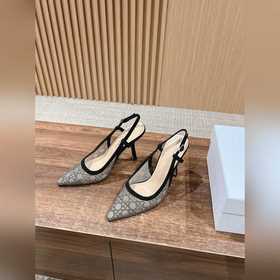 #Dior 2025 весна-лето, новая коллекция туфель на высоком каблуке 