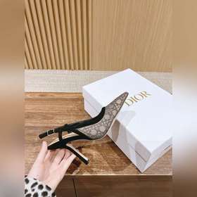 #Dior 2025 весна-лето, новая коллекция туфель на высоком каблуке 