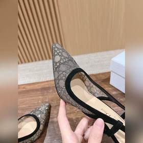 #Dior 2025 весна-лето, новая коллекция туфель на высоком каблуке 