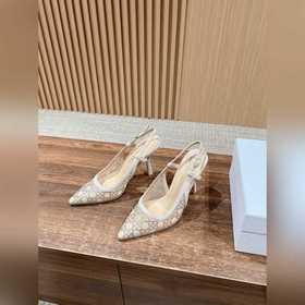 #Dior 2025 весна-лето, новая коллекция туфель на высоком каблуке 