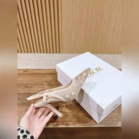#Dior 2025 весна-лето, новая коллекция туфель на высоком каблуке 