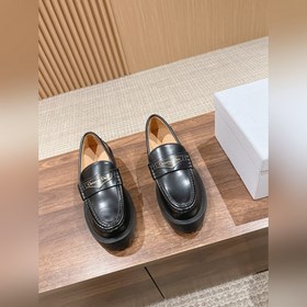 Новая модель лофей от Dior на весну-лето. Простой крой, золотая н