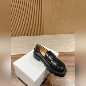 Новая модель лофей от Dior на весну-лето. Простой крой, золотая н