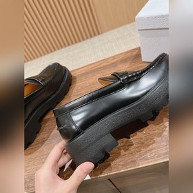Новая модель лофей от Dior на весну-лето. Простой крой, золотая н