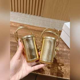 #Dior летняя новинка с бриллиантовой застежкой, плоской подошвой 