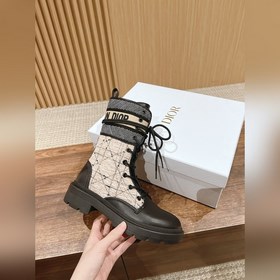 【Piri】 Новые легкие ботинки с вышивкой от Dior Элегантные ботинк