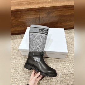 [Пири] Длинные сапогиз шерсти Dior Высокоплотное импортное ткаче