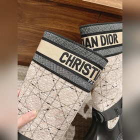[Пири] Длинные сапогиз шерсти Dior Высокоплотное импортное ткаче