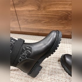【Маури】 Длинные сапогиз шерсти Dior Высокоплотное импортное ткач