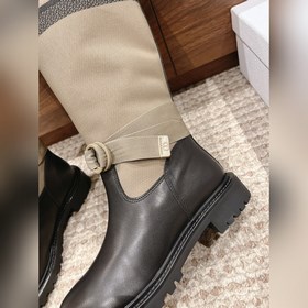 【Маури】 Длинные сапогиз шерсти Dior Высокоплотное импортное ткач