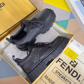 Версия высшего качества： низкие ботинки  Fendi Фенди Новая модел