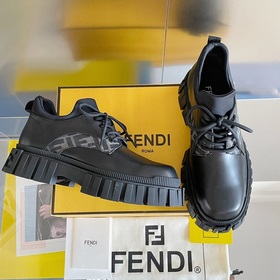 Версия высшего качества： низкие ботинки  Fendi Фенди Новая модел