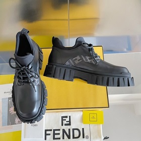 Версия высшего качества： низкие ботинки  Fendi Фенди Новая модел