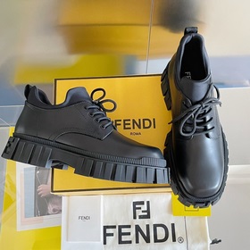 Версия высшего качества： низкие ботинки  Fendi Фенди Новая модел