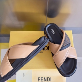 Версия высшего качества： мужская модель Fendi Diagonal серия FF