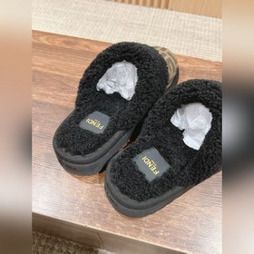 Новая модель шерстяных сапог Fendi на осень-зиму с полузакрытым н