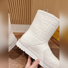 Новые зимние и осенние шерстяные сапоги Fendi из кожи меха. Очень