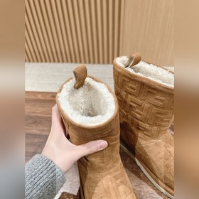 Новые зимние и осенние шерстяные сапоги Fendi из кожи меха. Очень