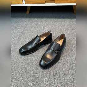 Ferragamo мужские кожаные туфли, верх из импортной кожи, подкладк