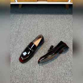 Ferragamo мужские кожаные туфли, верх из импортной кожи, подкладк