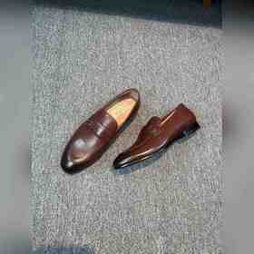 Ferragamo мужские кожаные туфли, верх из импортной кожи, подкладк
