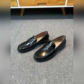Ferragamo мужские кожаные туфли, верх из импортной кожи с открыты