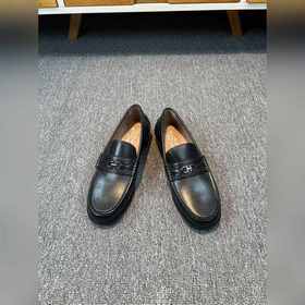 Ferragamo мужские кожаные туфли, верх из импортной кожи, подкладк