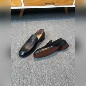 Ferragamo мужские кожаные туфли, верх из импортной кожи, подкладк