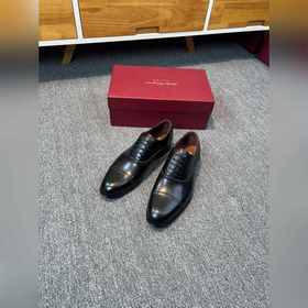 Ferragamo мужские кожаные туфли, верх из импортной кожи, подкладк