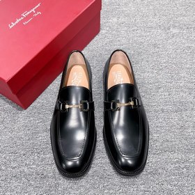 Элегантные мужские туфли Ferragamo. Эти туфли-лофекимеют изящную