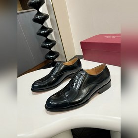 Ferragamo (Феррагамо) классические мужские деловые туфли, импортн