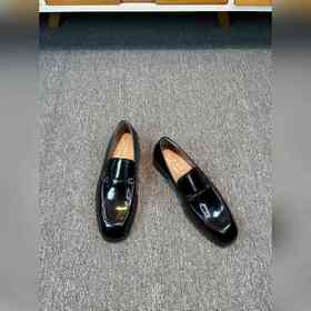 Ferragamo мужские кожаные туфли, верх из импортной кожи с открыты