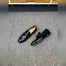 Ferragamo мужские кожаные туфли, верх из импортной кожи, подкладк