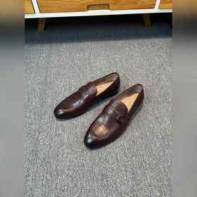Ferragamo мужские кожаные туфли, верх из импортной кожи, подкладк