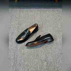 Ferragamo мужские кожаные туфли, верх из импортной кожи, подкладк