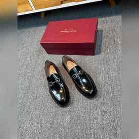 Ferragamo мужские кожаные туфли, верх из импортной кожи, подкладк