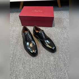 Ferragamo мужские кожаные туфли, верх из импортной кожи, подкладк