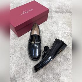 Ferragamo мужские кожаные туфли, верх из импортной кожи, открытый