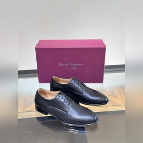Ferragam Фира кожаные мужские туфли для бизнеса и повседневной но