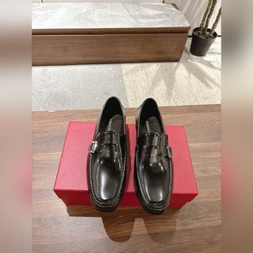 Ferragamo мужские кожаные туфли, высочайшее качество, верх из имп