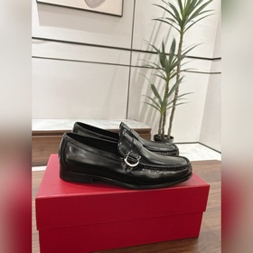 Ferragamo мужские кожаные туфли, высочайшее качество, верх из имп