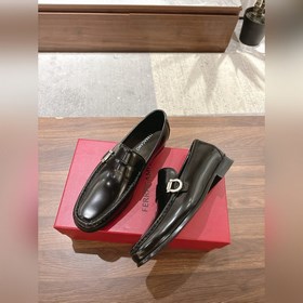 Ferragamo мужские кожаные туфли, высочайшее качество, верх из имп