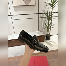 Ferragamo мужские кожаные туфли, высочайшее качество, верх из имп