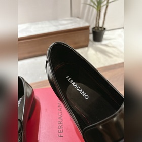 Ferragamo мужские кожаные туфли, высочайшее качество, верх из имп