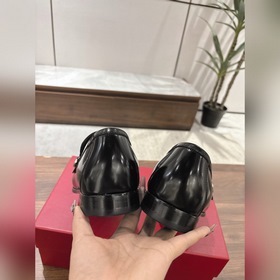 Ferragamo мужские кожаные туфли, высочайшее качество, верх из имп